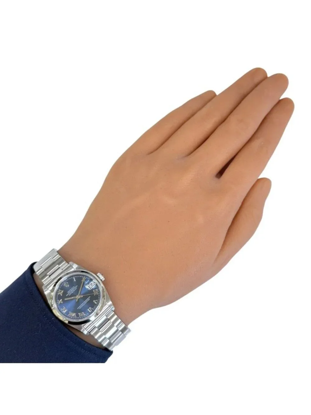 Rolex Date Oistar Watch Clock Automatic Winding Re Polished a Second